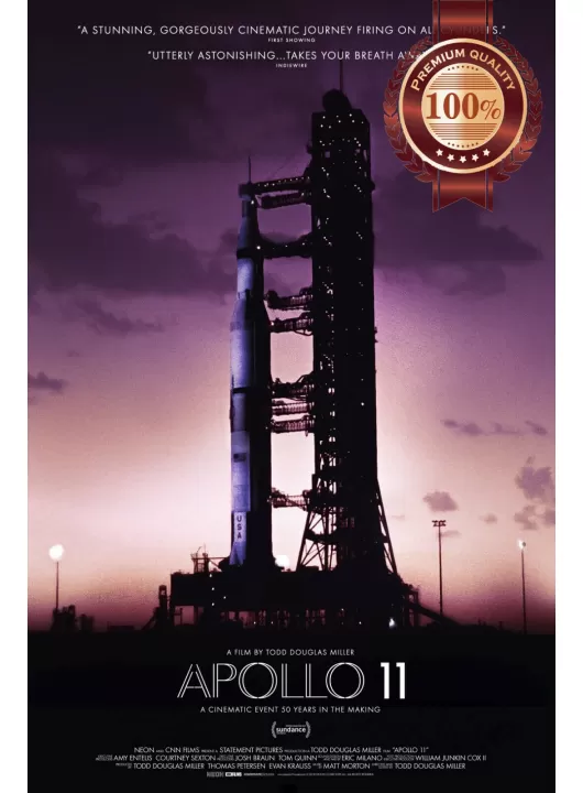 APOLLO 11 ELEVEN 2019 ORIGINAL OFFICIAL CINEMA MOVIE PRINT PREMIUM POSTER APOLLO 11 ELEVEN 2019 ORIGINAL OFFICIAL CINEMA MOVIE PRINT PREMIUM POSTER