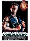 COMMANDO 1985 80s SCHWARZENEGGER ORIGINAL CINEMA MOVIE FILM PRINT PREMIUM POSTER