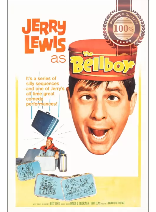 THE BELL BOY 1960 60s ORIGINAL CINEMA MOVIE FILM ART PRINT PREMIUM POSTER