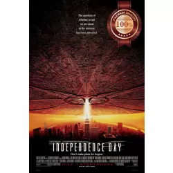 INDEPENDENCE DAY 1996 90s ORIGINAL OFFICIAL CINEMA MOVIE PRINT PREMIUM POSTER