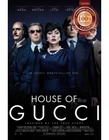 HOUSE OF GUCCI 2021 ORIGINAL OFFICIAL CINEMA FILM MOVIE PRINT PREMIUM POSTER