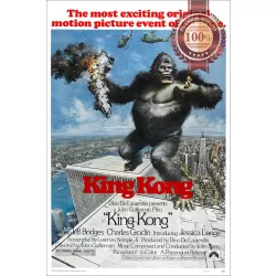KING KONG 1976 70s RETRO ORIGINAL CINEMA ART FILM MOVIE PRINT PREMIUM POSTER