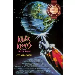 KILLER KLOWNS FROM OUTER SPACE 1988 ORIGINAL CINEMA MOVIE PRINT PREMIUM POSTER