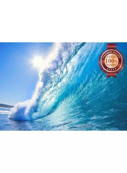 BEAUTIFUL BLUE WAVE SEA SURF SUN BEACH HOME DECOR ART PRINT PREMIUM POSTER