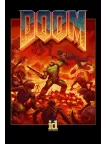 DOOM 4 1996 90s STYLE VIDEO GAME VIDEOGAME ORIGINAL ART PRINT PREMIUM POSTER DOOM 4 1996 90s STYLE VIDEO GAME VIDEOGAME ORIGINAL ART PRINT PREMIUM POSTER