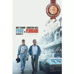 FORD V FERRARI VS 2019 OFFICIAL ORIGINAL CINEMA MOVIE PRINT PREMIUM POSTER