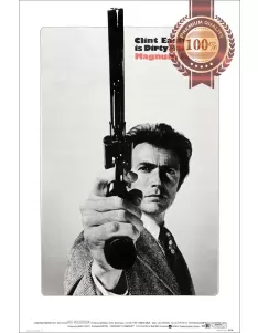 MAGNUM FORCE DIRTY HARRY MOVIE FILM 1973 70s ORIGINAL PRINT PREMIUM POSTER