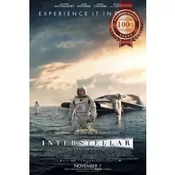 INTERSTELLAR 2014 WATER SCENE MOVIE FILM ORIGINAL CINEMA PRINT PREMIUM POSTER