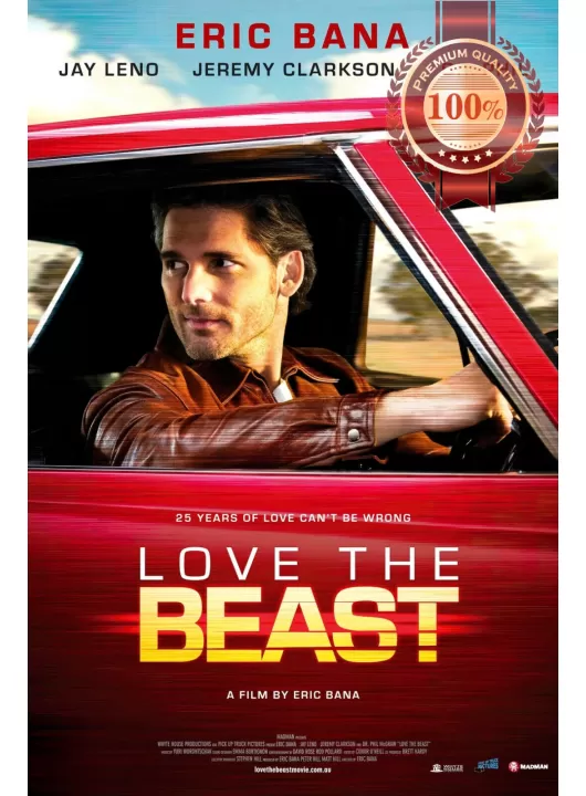 LOVE THE BEAST 2009 ORIGINAL OFFICIAL CINEMA MOVIE FILM PRINT PREMIUM POSTER