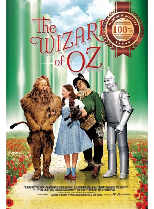 THE WIZARD OF OZ 1939 39 CLASSIC ORIGINAL CINEMA FILM MOVIE PRINT PREMIUM POSTER THE WIZARD OF OZ 1939 39 CLASSIC ORIGINAL CINEMA FILM MOVIE PRINT PREMIUM POSTER