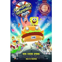 THE SPONGEBOB SQUAREPANTS MOVIE 2004 ORIGINAL CINEMA ART PRINT PREMIUM POSTER