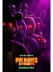 FIVE NIGHTS AT FREDDY'S 2023 ORIGINAL CINEMA MOVIE FILM PRINT PREMIUM POSTER