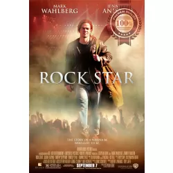 ROCK STAR 2001 MARK WAHLBERG OFFICIAL ORIGINAL CINEMA MOVIE PRINT PREMIUM POSTER