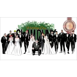 NEW SLAM DUNK ANIME 1993 WEDDING OFFICIAL ORIGINAL PRINT PREMIUM POSTER