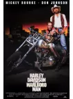 HARLEY DAVIDSON AND MARLBORO MAN 1991 91 ORIGINAL OFFICIAL MOVIE PRINT PREMIUM POSTER
