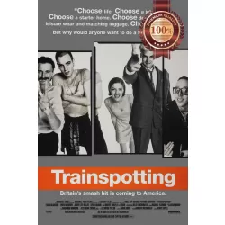 TRAINSPOTTING 1996 90s OFFICIAL ORIGINAL CINEMA MOVIE PRINT PREMIUM POSTER