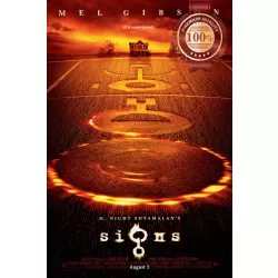 SIGNS M.NIGHT SHYAMALAN FILM MOVIE ORIGINAL CINEMA PRINT PREMIUM POSTER