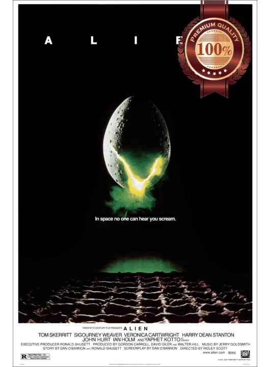 ALIEN 1979 70s EGG OFFICIAL ORIGINAL CINEMA ART FILM MOVIE PRINT PREMIUM POSTER