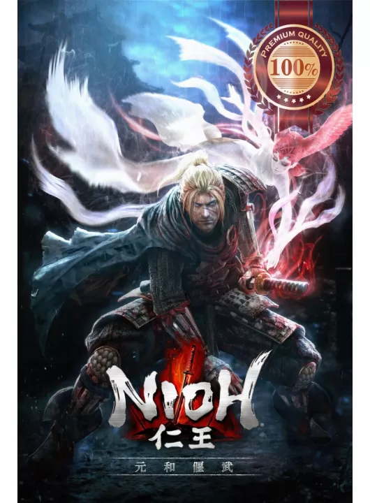 NIOH NINJA ORIGINAL ACTION VIDEO GAME WALL ART PRINT PREMIUM POSTER NIOH NINJA ORIGINAL ACTION VIDEO GAME WALL ART PRINT PREMIUM POSTER
