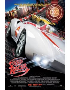 SPEED RACER 2008 LIVE ACTION ORIGINAL MOVIE CINEMA PRINT PREMIUM POSTER