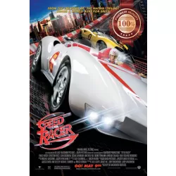 SPEED RACER 2008 LIVE ACTION ORIGINAL MOVIE CINEMA PRINT PREMIUM POSTER