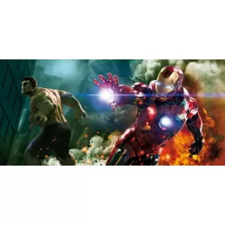 IRONMAN AND THE HULK AVENGERS ORIGINAL MOVIE WALL ART PRINT PREMIUM POSTER