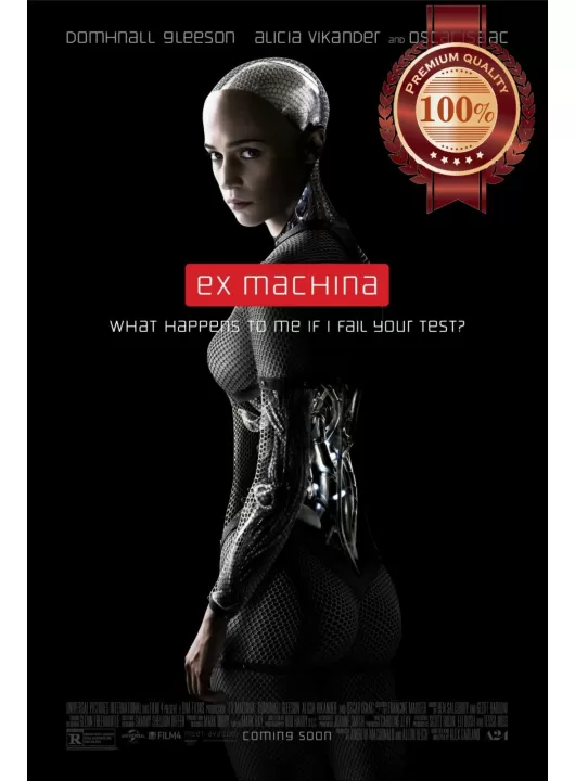 EX MACHINA 2014 ORIGINAL MOVIE FILM CINEMA PRINT PREMIUM POSTER EX MACHINA 2014 ORIGINAL MOVIE FILM CINEMA PRINT PREMIUM POSTER
