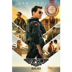 TOP GUN MAVERICK CAST 2022 ORIGINAL OFFICIAL CINEMA FILM PRINT PREMIUM POSTER