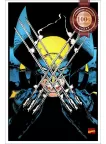 WOLVERINE CLAWS DRAWING X-MEN MARVEL COMICS ARTWORK ART PRINT PREMIUM POSTER