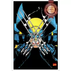 WOLVERINE CLAWS DRAWING X-MEN MARVEL COMICS ARTWORK ART PRINT PREMIUM POSTER