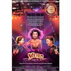 WEIRD SCIENCE 1985 80s ORIGINAL CINEMA OFFICIAL MOVIE ART PRINT PREMIUM POSTER
