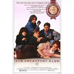 THE BREAKFAST CLUB 1985 80s OFFICIAL ORIGINAL CINEMA MOVIE PRINT PREMIUM POSTER
