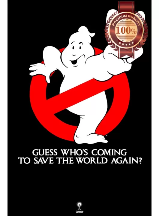 GHOSTBUSTERS 2 TWO II ORIGINAL 1989 80s CLASSIC MOVIE HOME PRINT PREMIUM POSTER