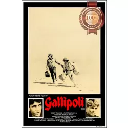 GALLIPOLI 1981 80s ORIGINAL AUS WAR MOVIE FILM CINEMA PRINT PREMIUM POSTER