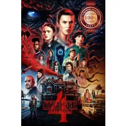 STRANGER THINGS SEASON 4 ORIGINAL ART CAST TV SERIES SHOW PRINT PREMIUM POSTER