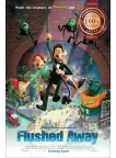 FLUSHED AWAY 2006 ORIGINAL OFFICIAL CINEMA MOVIE FILM PRINT PREMIUM POSTER