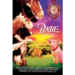 BABE 1995 90s ORIGINAL OFFICIAL CINEMA MOVIE FILM PRINT PREMIUM POSTER