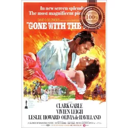 GONE WITH THE WIND 1939 30s ORIGINAL FILM MOVIE CINEMA PRINT ART PREMIUM POSTER
