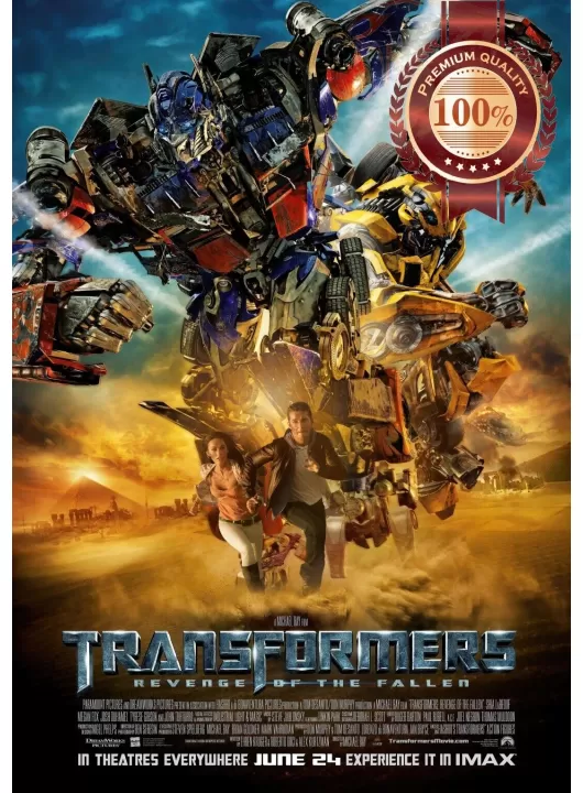 TRANSFORMERS REVENGE OF THE FALLEN V2 ORIGINAL CINEMA MOVIE PRINT PREMIUM POSTER TRANSFORMERS REVENGE OF THE FALLEN V2 ORIGINAL CINEMA MOVIE PRINT PREMIUM POSTER